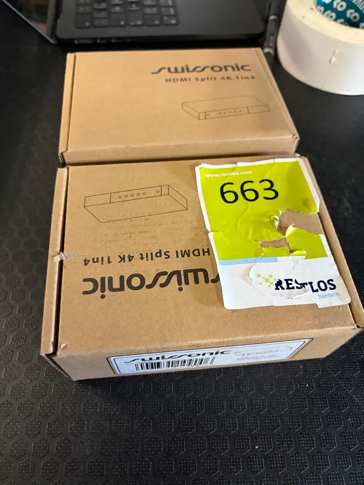 2x HDMI Splitter 1<4